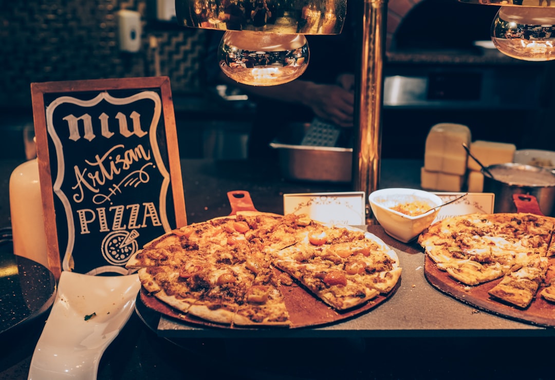 Various beer styles paired with different pizza types